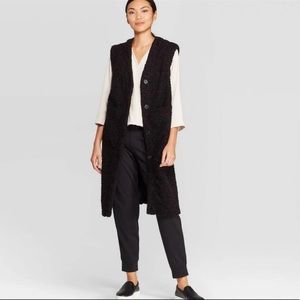 Target PROLOGUE WOMEN'S SLEEVELESS DEEP V-NECK FRONT BUTTON LONGLINE